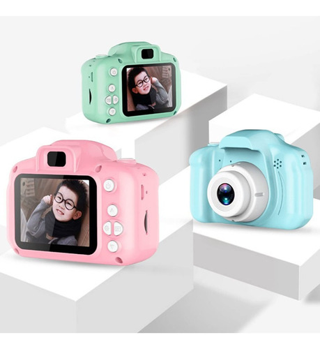 Fgfg Camara Juguete Digital Para Niño Mini Lcd 2.0 Hd Regalo