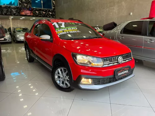 VOLKSWAGEN SAVEIRO 1.6 FLEX CROSS CABINE ESTENDIDA TOP DE LINHA - Rojocar  Multimarcas