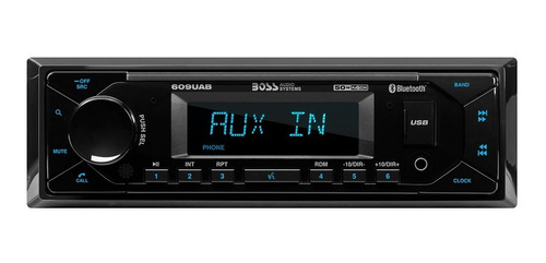 Estereo Para Auto Boss 609uab Single Usb Aux Am Fm Ah3