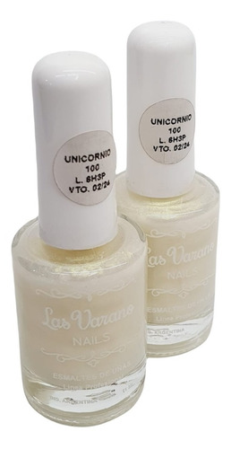 Esmalte Efecto Unicornio Las Varano Secado Al Aire Lefemme