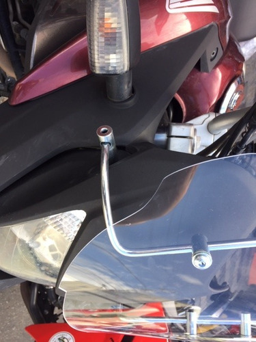 Para Brisa Moto Xre 300 Bolha Moto Honda Xre300 Cristal