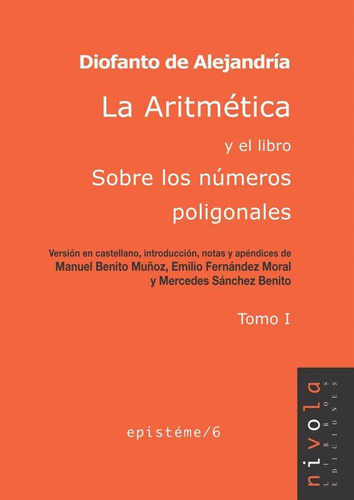 Aritmetica Y El Libro Sobre Los Numeros Poligonales Tomo ...