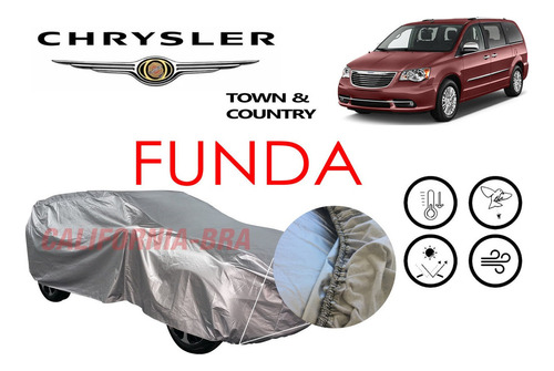Cobertura Broche Eua Chrysler Town Country 2015-2016
