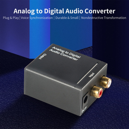 Imagen 2 de 8 de Convertidor De Audio Analógico A Digital Plug & Play Voice