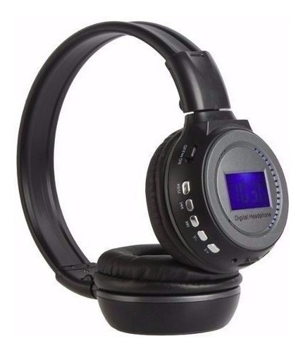 Diadema Zealot Bluetooth Mp3 Radio Fm  Sd Celular O Pc +envi