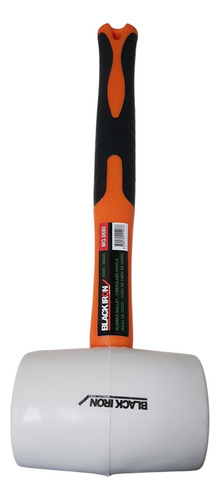 Maza De Goma Grande 680grs Black Iron Cabo Fibra De Vidrio
