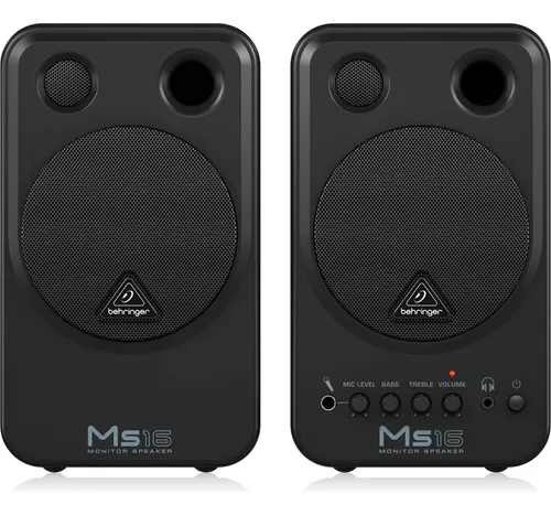 Behringer Ms16 Parlantes 16-watt Precio X Par