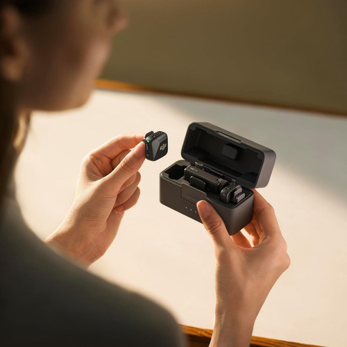Dji Mic Mini (2 Tx + 1 Rx + Estuche De Carga) Inalámbrico