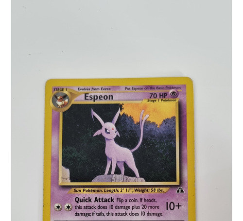 Carta Pokemon Espeon