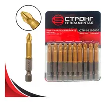 Comprar Jogo Bits Parafusadeira Antiderrapante Philips Ph2 10pcs