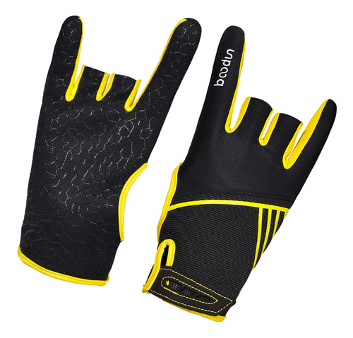 1 Par De Guantes De Bolos Para Ciclismo, Medio Dedo,