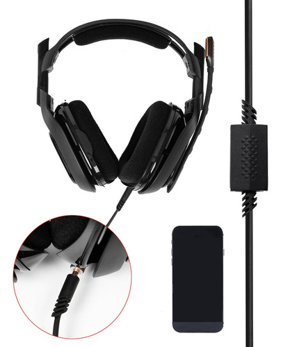 Cable De Audio Para Audífonos, Para Astro A10, A40 Y A