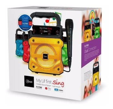 Parlante Karaoke Mlab My Lil First Sing Bluetooth Niños