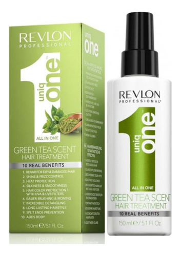 Revlon Tratamiento Capilar Uniq One Té Verde 150 Ml