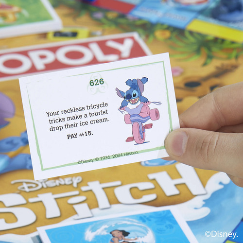 Monopoly Disney Stitch Para Niños