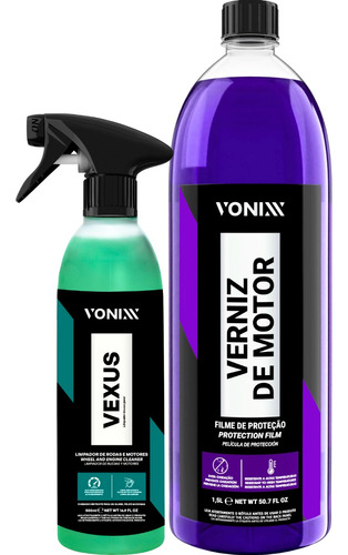 Vexus Vonixx 500ml Limpador Rodas Verniz De Motor 1,5l