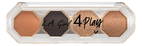 Sombra De Ojos 4 Play Eyeshadow L.a Girl Color De La Sombra Seduce