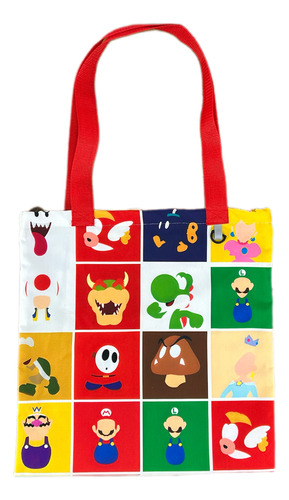 Bolsa Tote Bag Mario Bros