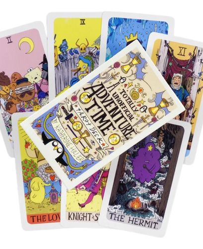 Tarot Deck Aventure Time 78 Cartas Nuevo Sellado