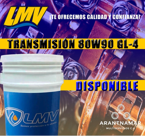 Paila Aceite De Transmision 80w90 Lmv