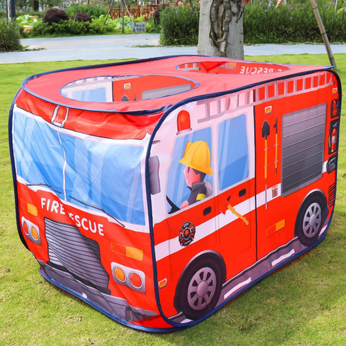 Juguete Para Juegos De Casitas Para Camión De Bomberos