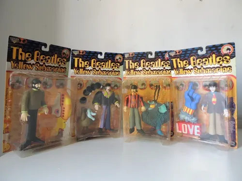 Banda The Beatles Yellow Submarine Mc Farlane Boneco Novo