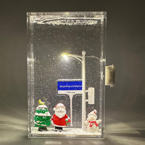 Muñeca Con Cinturón F Night Light Snow Night Flowers Snow Vi