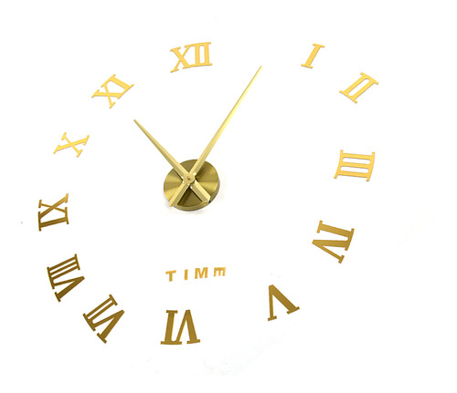 Reloj De Pared Para Bricolaje, Diseño Sin Marco, Autoadhesiv