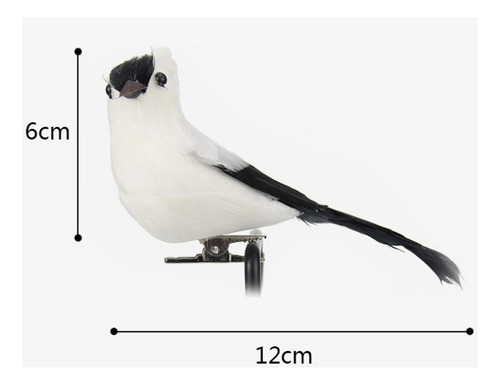 Modelo De Pájaros Artificiales Decoración Jardin