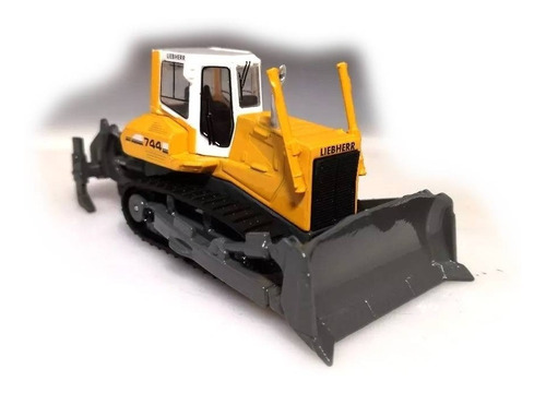 Bulldozer Liebherr Pr 744 Maquinaria Vial Construcción 1/87