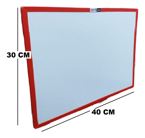 Imagen 2 de 3 de Pizarra Blanca 30x40 Cm 030040/7 Playking