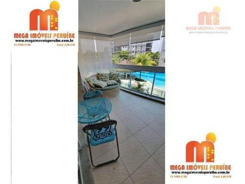 Imagem 2 de 9 de Apartamento Com 3 Dormitórios À Venda, 97 M² Por R$ 780.000,00 - Jardim Belmar - Guarujá/sp - Ap0617