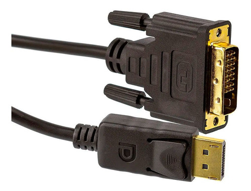 Adaptador Displayport Para Dvi Macho - 5 Metros