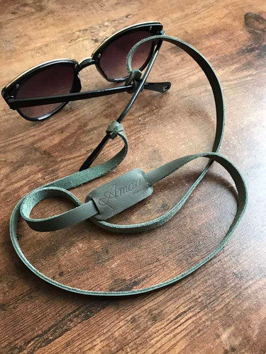 Imagen 3 de 3 de Strap Para Lentes De Cuero