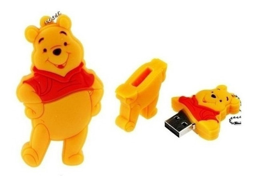 Pen Drive En Forma De Pooh Grande / Oso / Osito