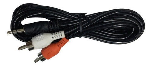 Cable De Audio Auxiliar Plug 3.5 A Rca Estereos 1.5 M T2279
