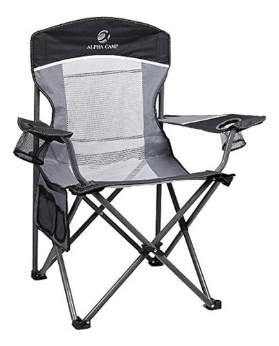 Alpha Camp Silla Plegable De Malla De Malla De Gran Tamaño P