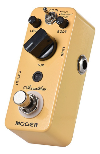 Pedal De Efectos Acoustikar Mooer Guitar. True Modes