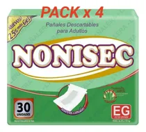 Comprar Pañales Nonisec Extra Grande Pack 4 X 30 Total 120 Pañales
