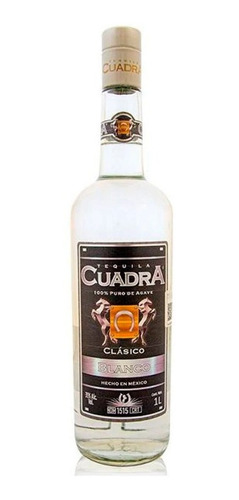 Tequila Cuadra Blanco 100% De Agave 1l