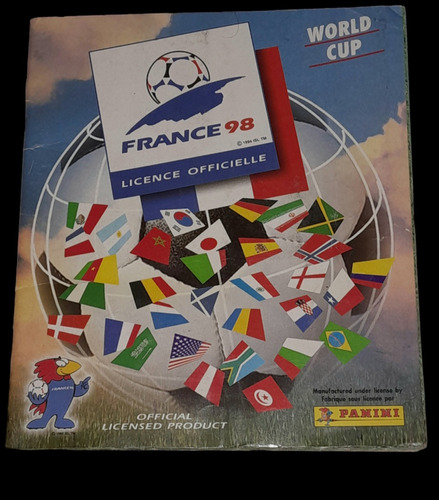 Álbum Completo Copa Mundial Francia 1998 Panini 