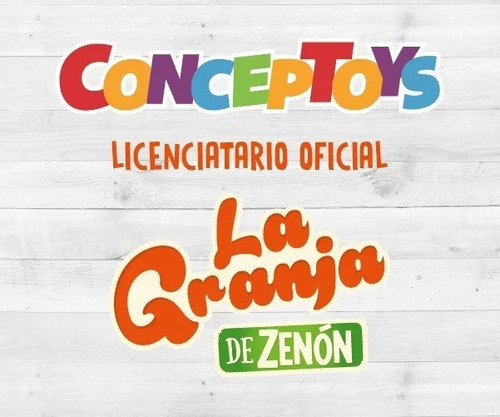 Imagen 4 de 4 de Dominó De Madera Juego Infantil Granja De Zenón Didáctico