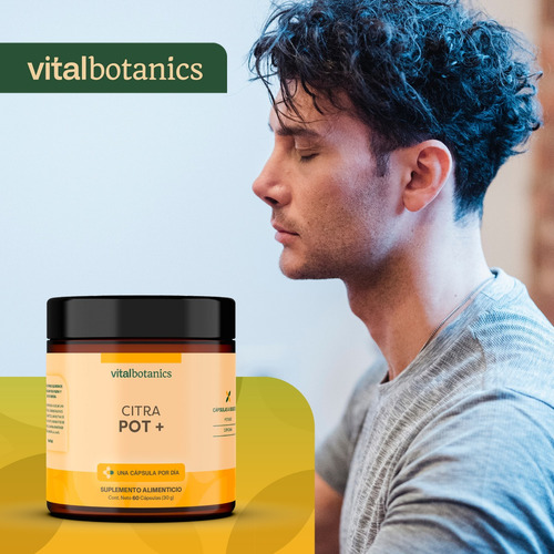 Citrato De Potasio Suplemento 60 Cápsulas | Vitalbotanics