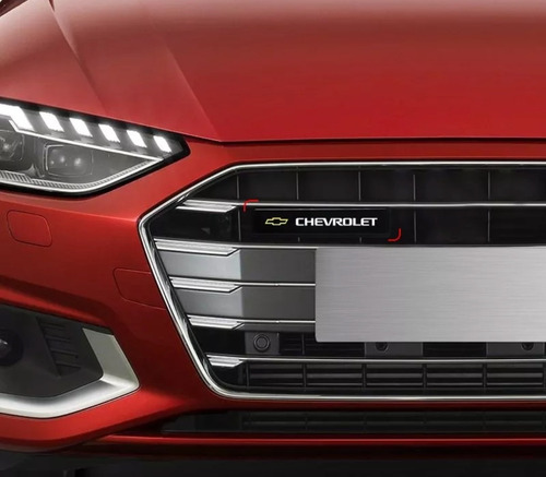 Emblema Led Que Acende Logo Chevrolet Grade Dianteira Onix