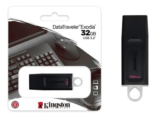 Usb Kingston Datatraveler Exodia Dtx/32 32gb 3.2 (10pz)