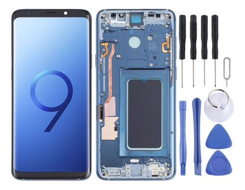 Pantalla Lcd Oled Azul Para Samsung Galaxy S9+ Sm-g965 Ha