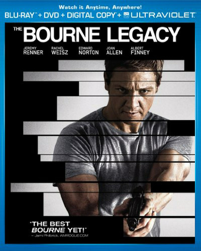 Bourne Legacy Blu-ray.