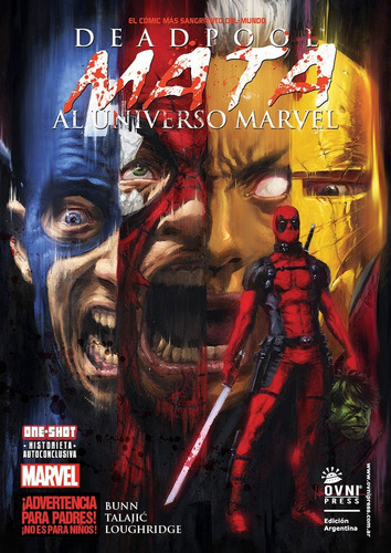 Ovni Press - Deadpool Mata Al Universo Marvel - Nuevo!!!