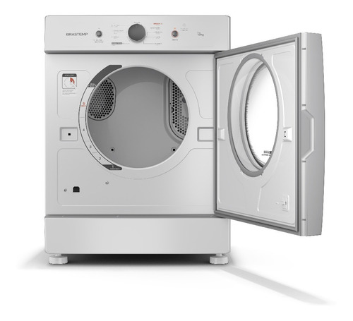Secadora De Roupa Brastemp 10kg Piso Bsr10bb Branca Cor Branco