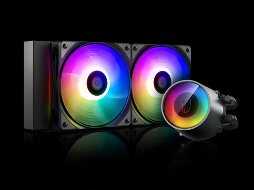 Watercooler Deepcool Castle 240 Rgb V2 Dp-gs-h12ar-csl240v2